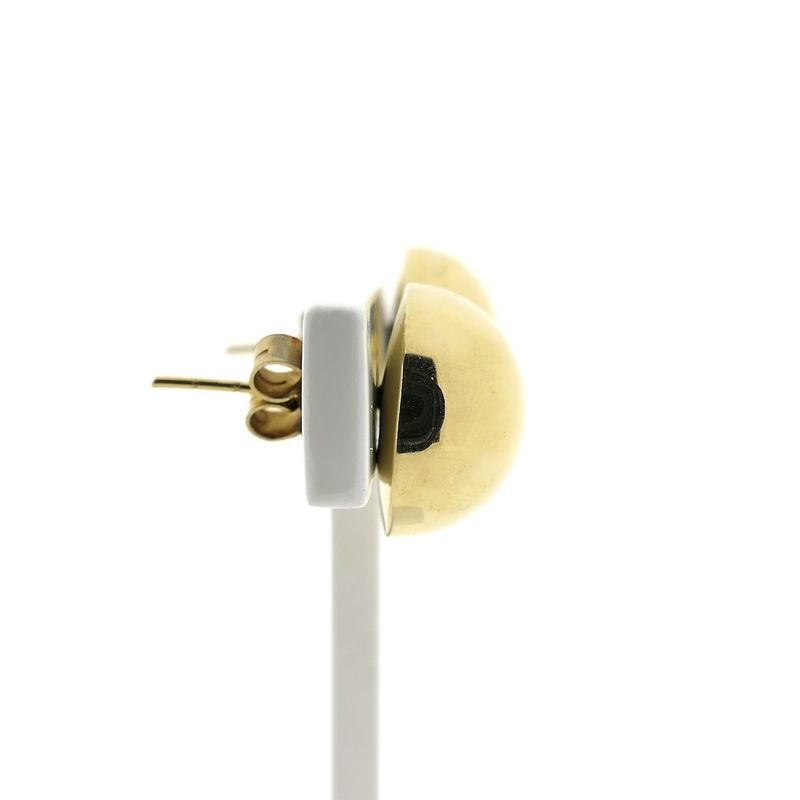 Image 8 of Gold stud earrings | Ball