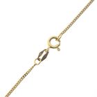 Image 5 of Gold gourmet link chain | 45.5 cm