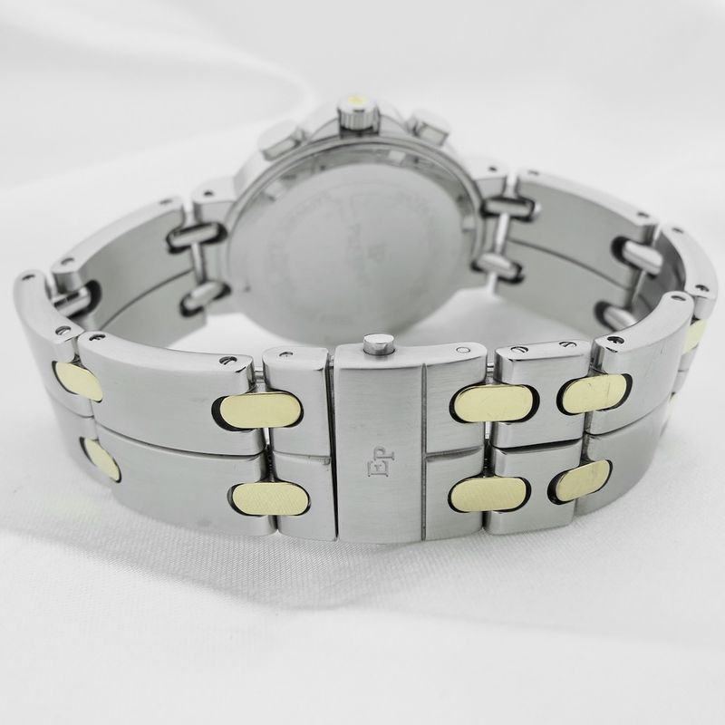 Image 12 of Pequignet Moorea; Gold/steel men's watch with chronograph