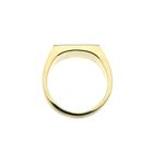 Image 4 of Two-tone gold men's signet ring