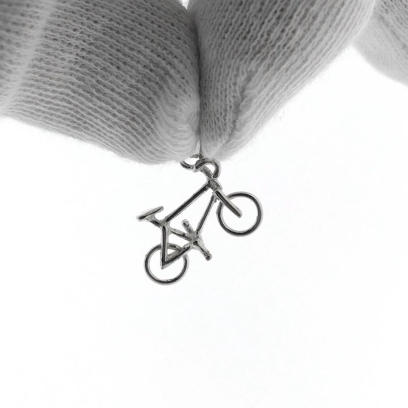 Image 1 of Silver charm; Racing bicycle
