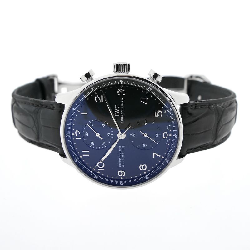Image 18 of IWC Portuguese Chronograph IW371438; Automatic men's watch