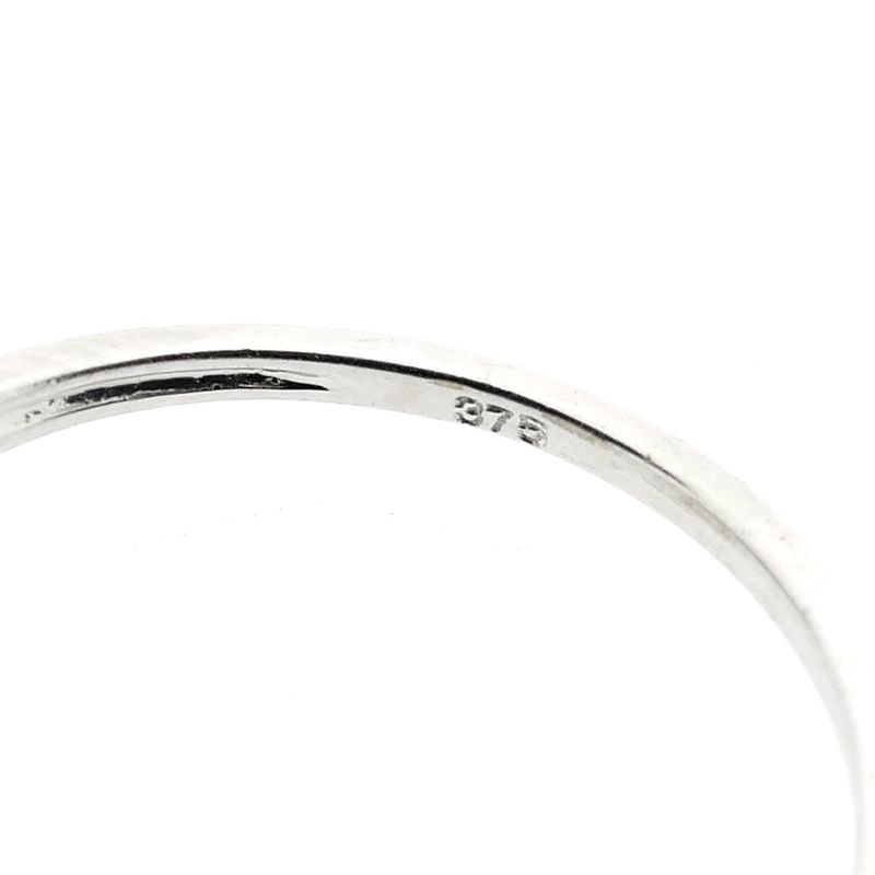 Image 5 of 9 carat ring with diamonds; 0.075 ct.
