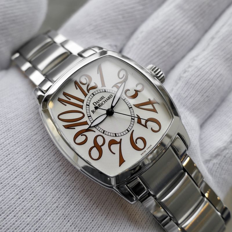 Image 12 of Daniel JeanRichard 'TV Screen' 24006; Automatic watch with guilloché dial