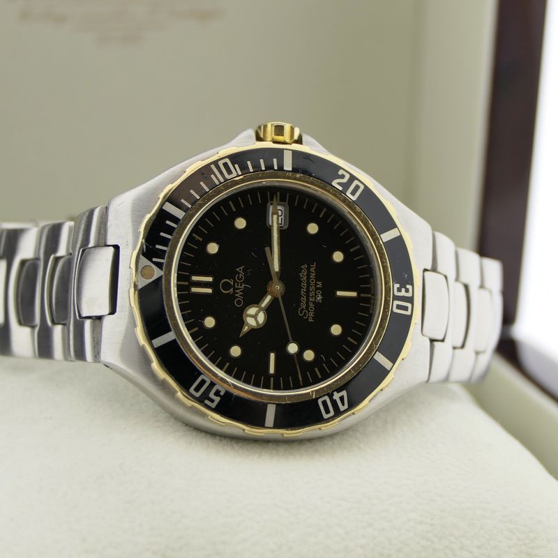 Image 12 of Omega Seamaster Pre-Bond; Goud/stalen heren horloge