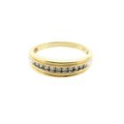 Image 3 of Bicolor Gold Ring with Zirconia
