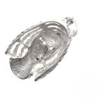 Image 4 of Silver matte pendant; Cleopatra | Zirconia