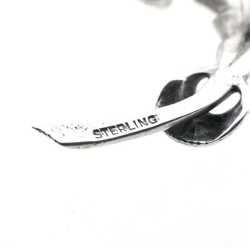 Image 6 of Silver Elegant Feather Brooch