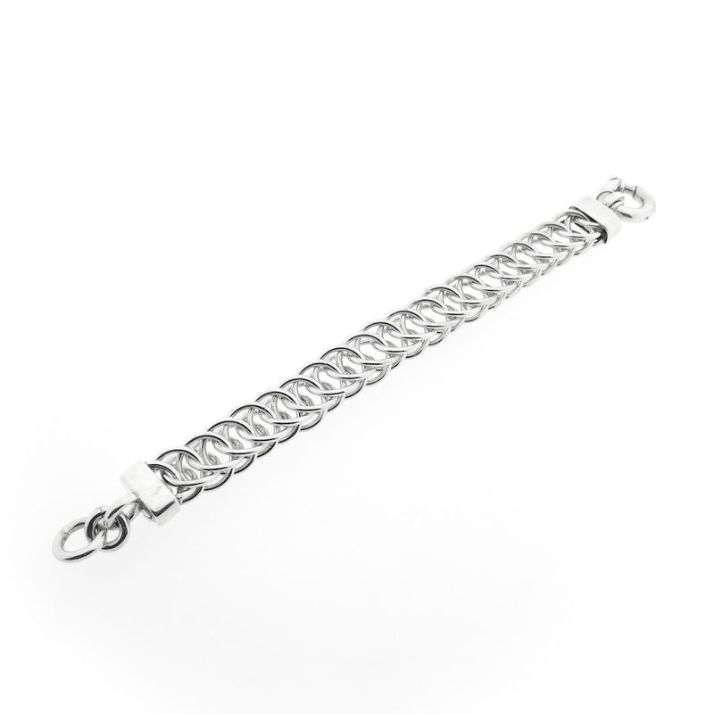 Image 6 of Silver link bracelet