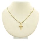 Image 9 of Gold pendant of a cross with corpus