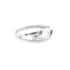 Afbeelding 4 van Witgouden ring met diamant; 0,03 ct. 