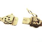 Image 10 of Golden oriental necklace with ruby ​​and emerald