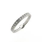 Image 1 of Platinum alliance ring with diamond | 0.93 ct.