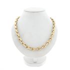 Image 1 of Bicolor Gold Link Necklace