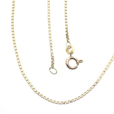 Image 1 of Gold Venetian chain | 38.7 cm