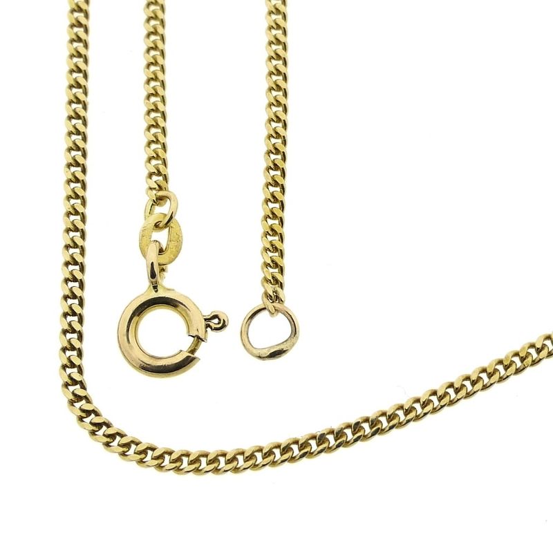 Image 1 of 8 Ct. Gourmet link chain; choker | 35 cm