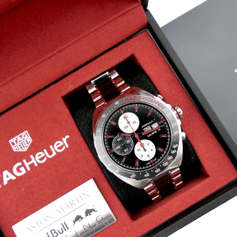 Image 20 of Tag Heuer Formula One 'Max Verstappen' Limited Edition CAZ2018; Chronograph men's watch