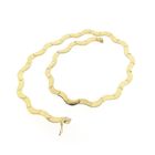 Image 7 of Two-tone gold fantasy link chain | 44 cm