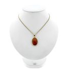 Image 3 of Gold pendant with amber