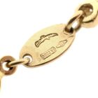 Image 9 of Gold necklace with a mix of gemstones