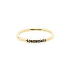 Image 3 of Gold Ring with Colored Zirconia