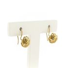 Image 3 of Golden dynamic stud earrings