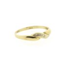 Image 10 of Gold ring with diamond | 0.005 ct.