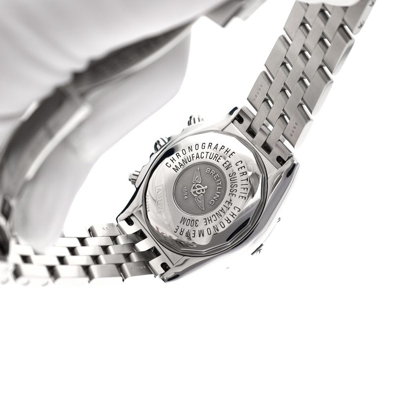 Image 11 of Breitling Chronomat Evolution 'Mother of Pearl' A13356; Chronograph men's watch