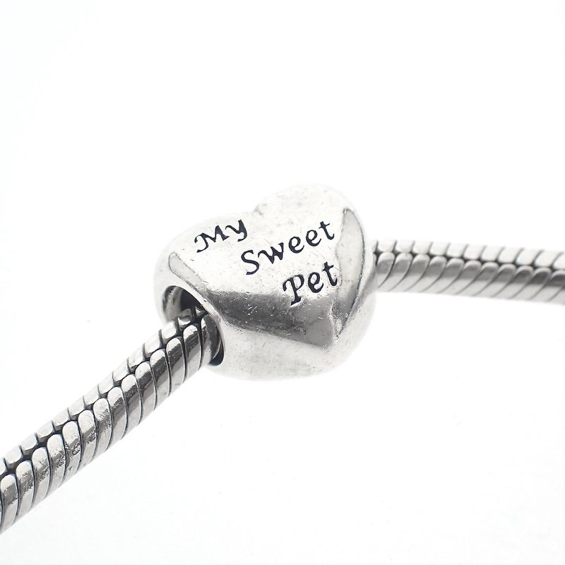 Image 2 of Pandora charm; Silver; My Sweet Pet