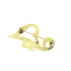 Image 5 of Gold letter brooch; letter J