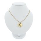 Image 3 of Gold pendant; Faith, hope, and love