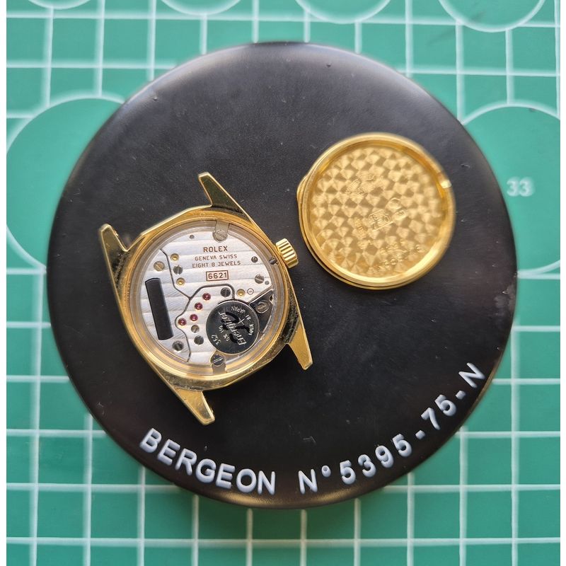 Image 18 of Rolex Cellini 6229/8; 18k gold women's watch