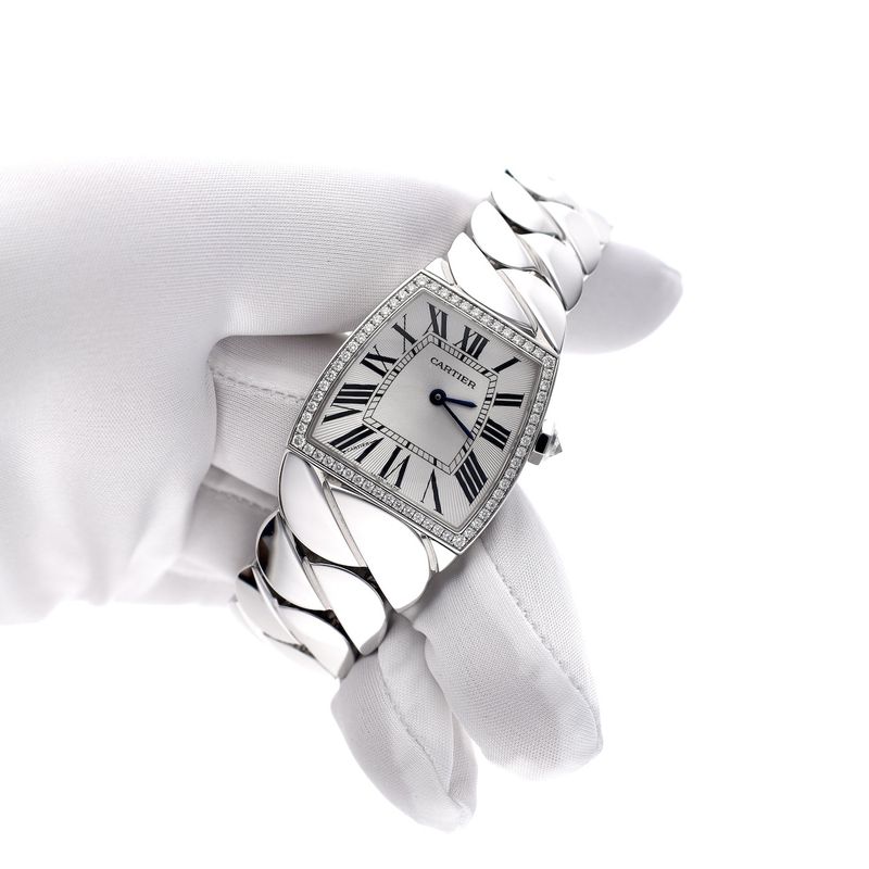 Image 21 of Cartier ‘La Dona de Cartier’ W60039G/2895; 18k white gold watch with diamond