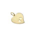 Image 3 of Gold pendant of a heart