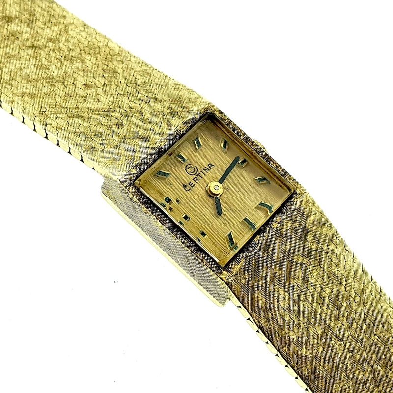 Image 8 of Certina Geneva Vintage; 14k gold women's watch