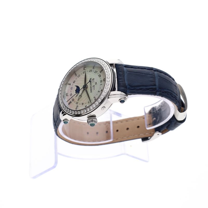 Image 13 of Maurice Lacroix Masterpiece 'Phase de Lune' MP6066; Automatic women's watch with diamonds