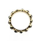 Image 5 of Gold alliance ring with garnet