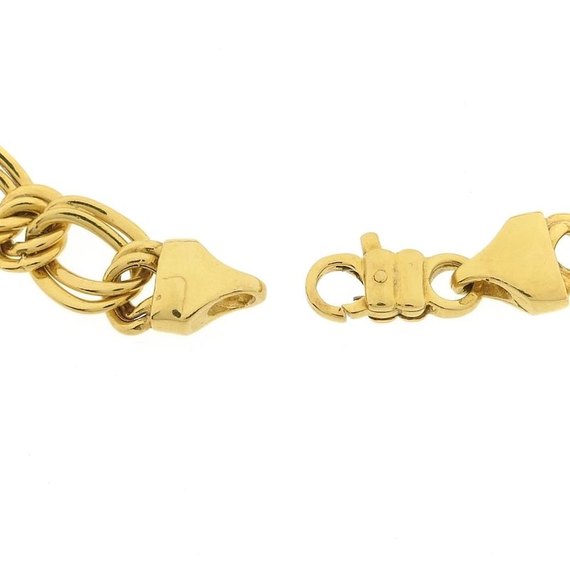 Image 5 of Gold flat Prince of Wales bracelet