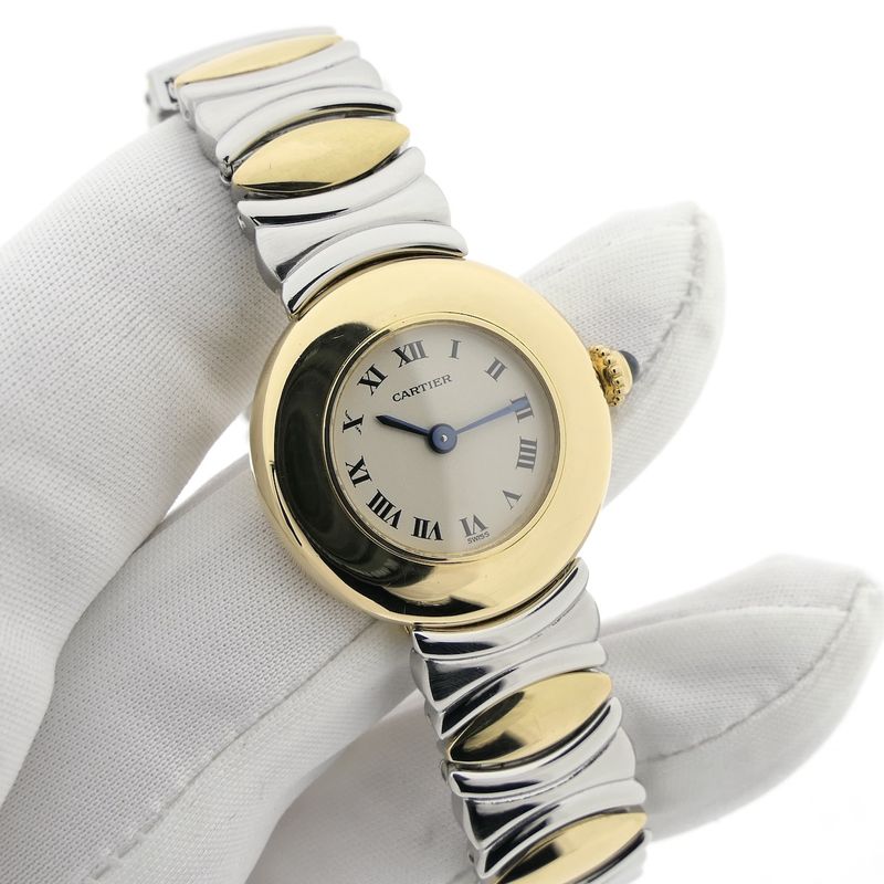 Image 13 of Cartier Colisèe Baignoire 8057908C; 18k gold ladies' watch