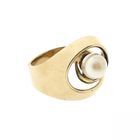 Image 6 of 8 carat ring with pearl