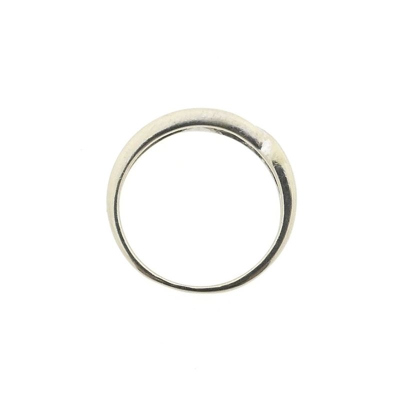 Image 8 of Two-tone gold ring with diamond | 0.015 ct.