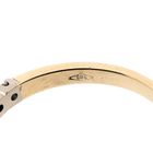 Image 8 of Gold ring with sapphire and diamond; 0.12 ct. | Diamonde