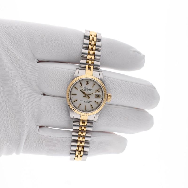 Image 10 of Rolex Lady-Datejust 26mm 69173; Vintage Ladies Watch in Full-Set