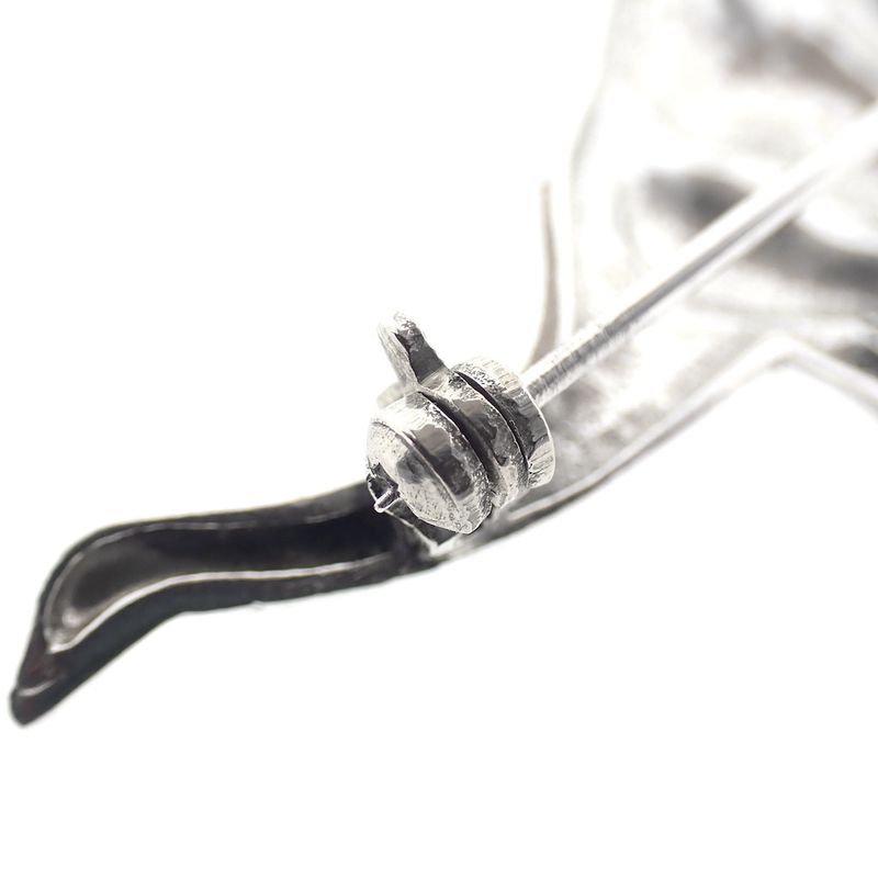 Image 8 of Silver dinosaur brooch