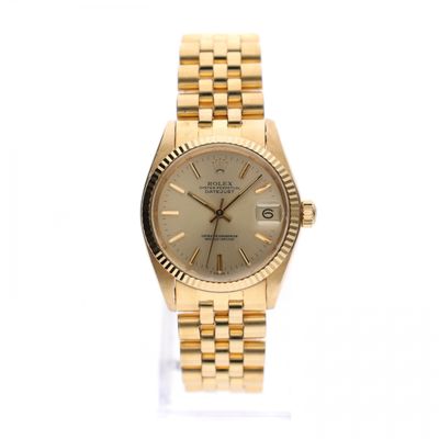 Image 1 of Rolex Datejust 31mm 18ct Gold Watch