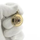 Image 8 of Vintage gold pendant with garnet