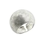 Image 1 of Silver robust and convex ring
