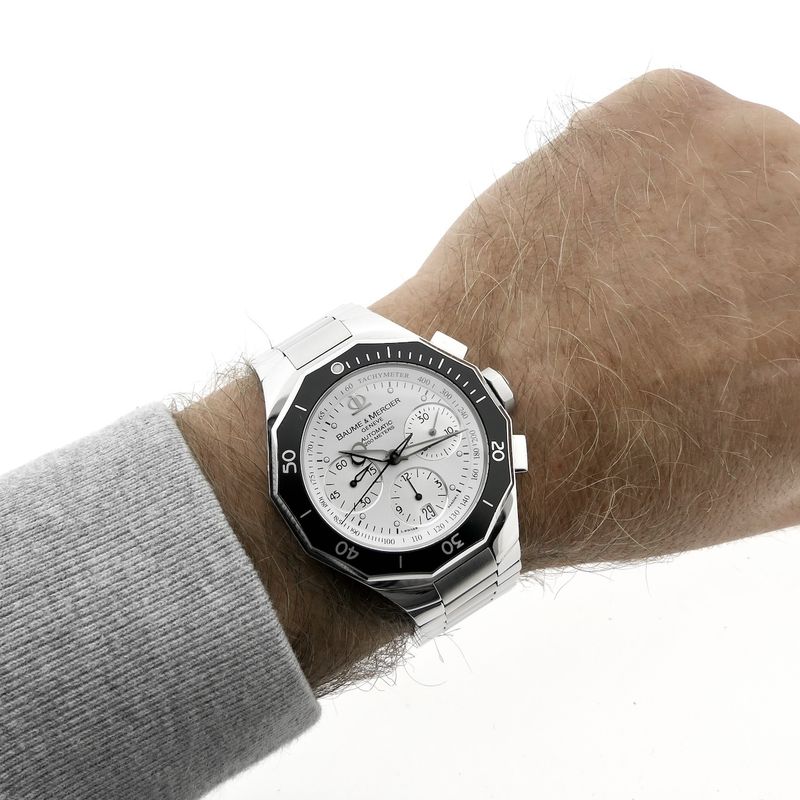 Image 12 of Baume & Mercier Riviera MOA08724; Automatic chronograph men's watch