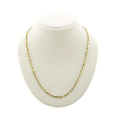 9K Twisted Link Chain | 46.5cm Image 1 of 9K Twisted Link Chain | 46.5cm