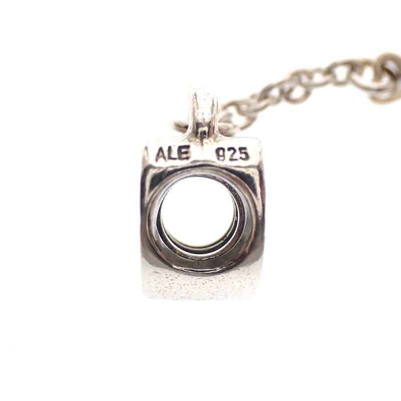 Image 4 of Pandora charm; Silver with gold; Heart with gold key